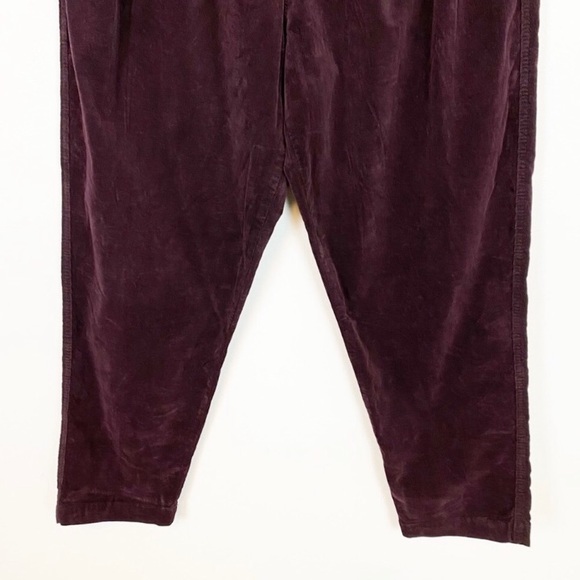 Free People | Margate Corduroy Paper Bag Pants Size S - Missing Drawstring - Picture 5 of 14